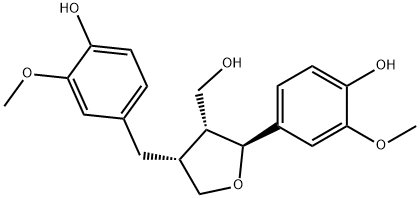 (+)-Lariciresinol Structure