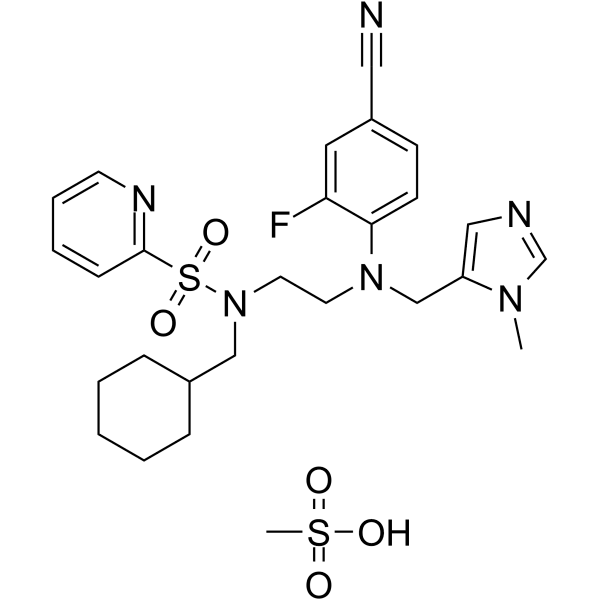 FGTI-2734 mesylate  Structure