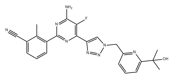 Adenosine receptor antagonist 2 Structure