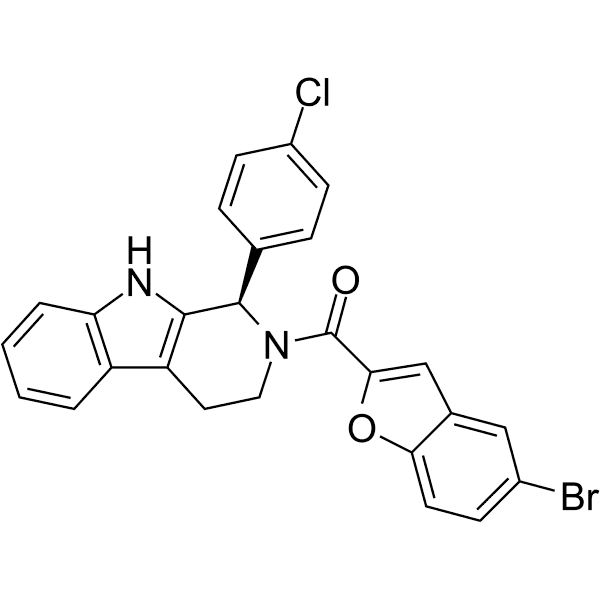 Antimalarial agent 12 Structure