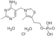 Thiamine monophosphate chloride dihydrate Structure