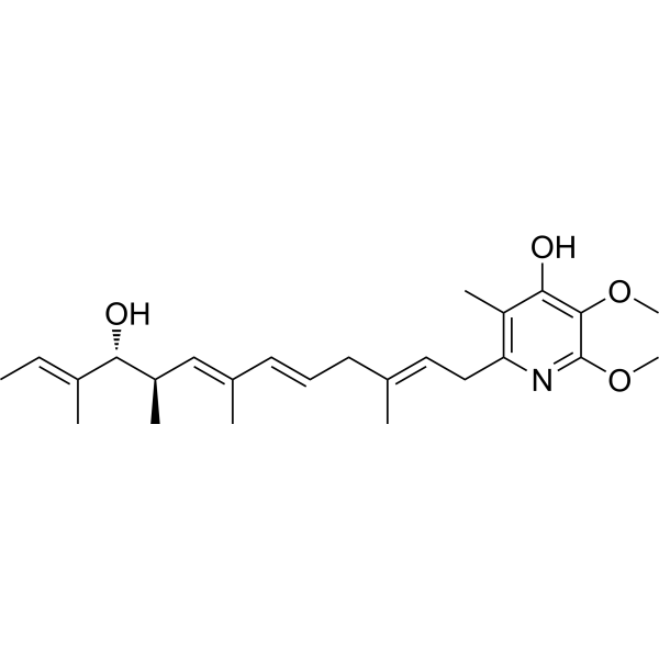 Piericidin A Structure