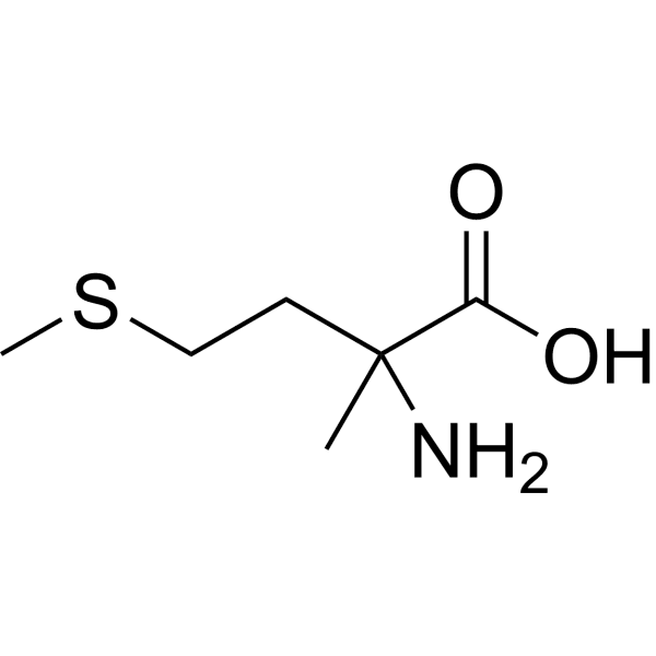 α-Methyl-DL-methionine Structure