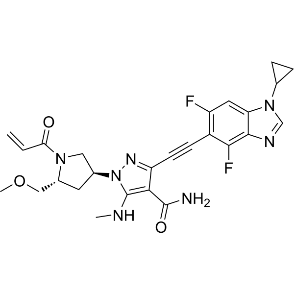 Resigratinib Structure