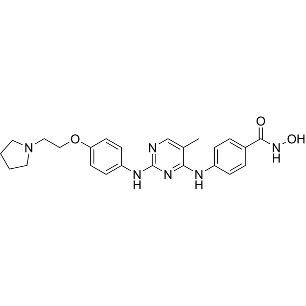 HDAC/JAK/BRD4-IN-1 Structure