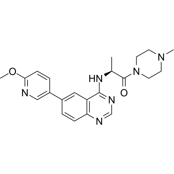 PI3Kδ-IN-16 Structure