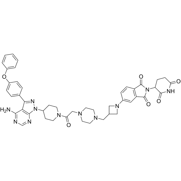 PROTAC BTK Degrader-6 Structure