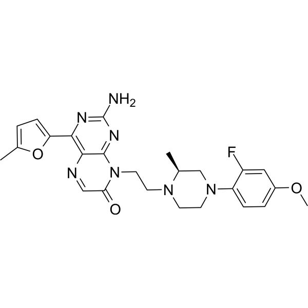 A2A receptor antagonist 2 Structure