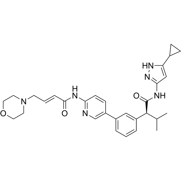 Tacaciclib Structure