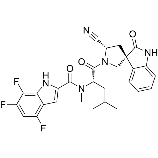 Zevotrelvir Structure