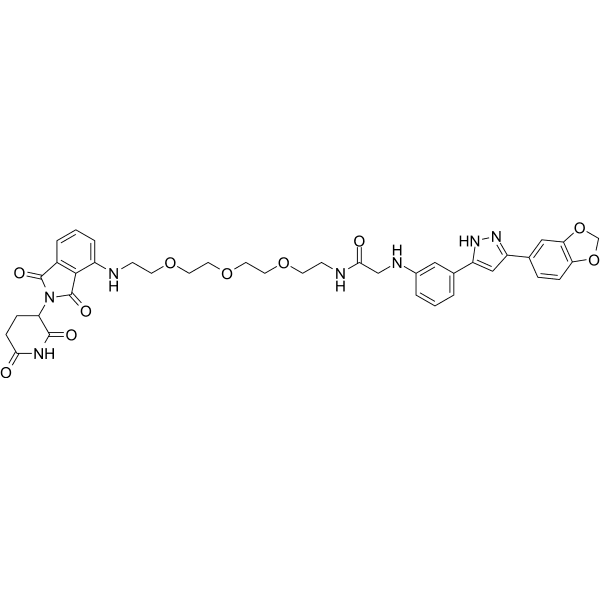 PROTAC α-synuclein degrader 5 Structure