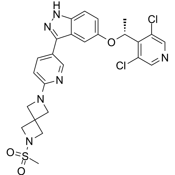 Dabogratinib Structure