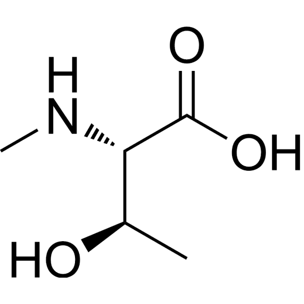 N-Methyl-L-threonine Structure