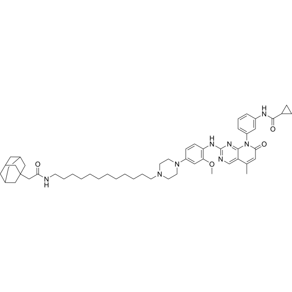 Akt3 degrader 1  Structure