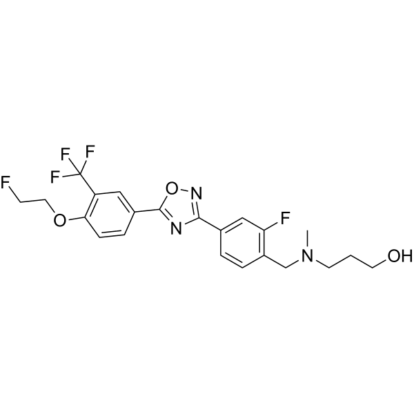 S1PR1 Radioligand 1 Structure