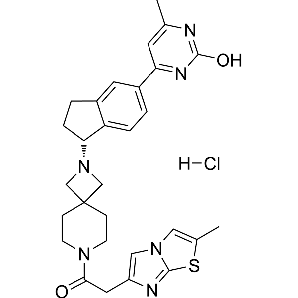 PF-6870961 hydrochloride  Structure