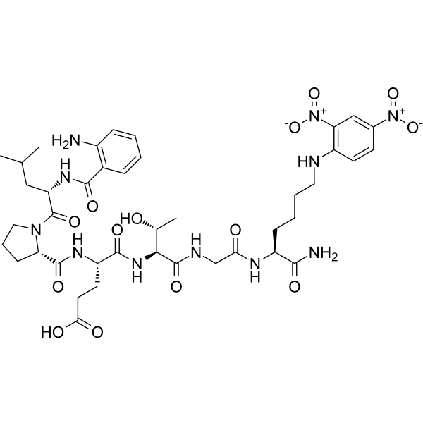 Bacterial Sortase Substrate III, Abz/DNP Structure