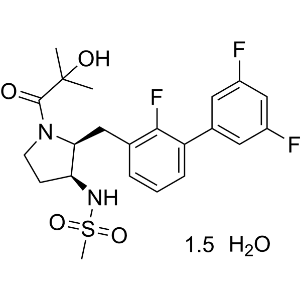 Firazorexton hydrate Structure