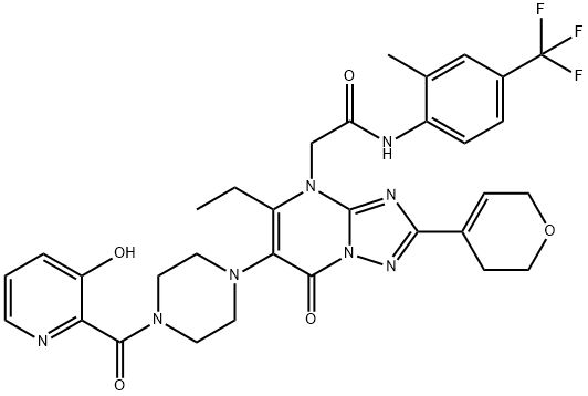 Werner syndrome RecQ helicase-IN-4  Structure