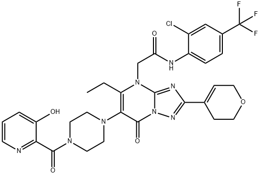 Werner syndrome RecQ helicase-IN-3  Structure