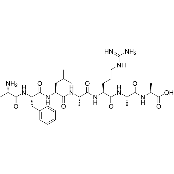 Thrombin receptor peptide ligand Structure