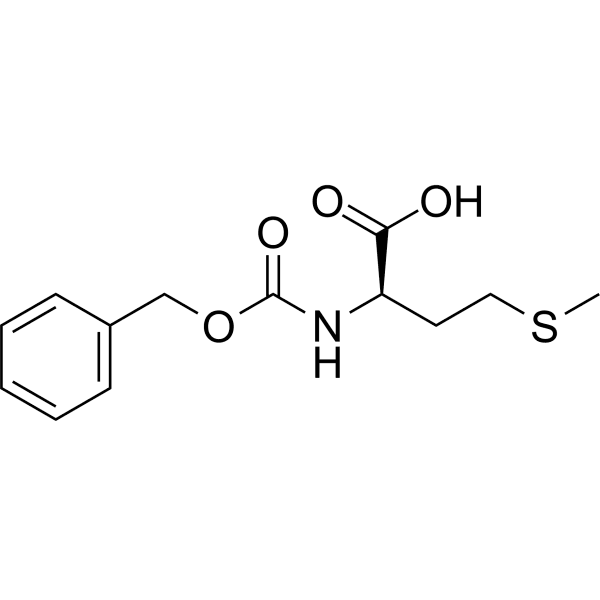 Z-D-Met-OH Structure