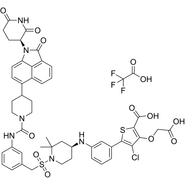 PROTAC PTPN2 degrader-2 TFA Structure