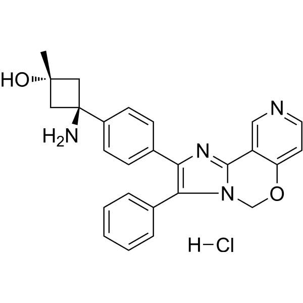 Pifusertib hydrochloride Structure