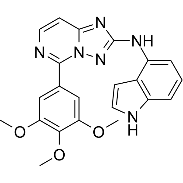 Tubulin/JAK2-IN-1 Structure