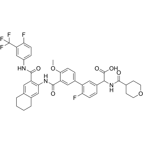 RXFP1 receptor agonist-8 Structure