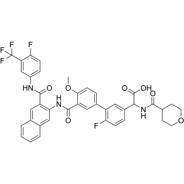 RXFP1 receptor agonist-7 Structure