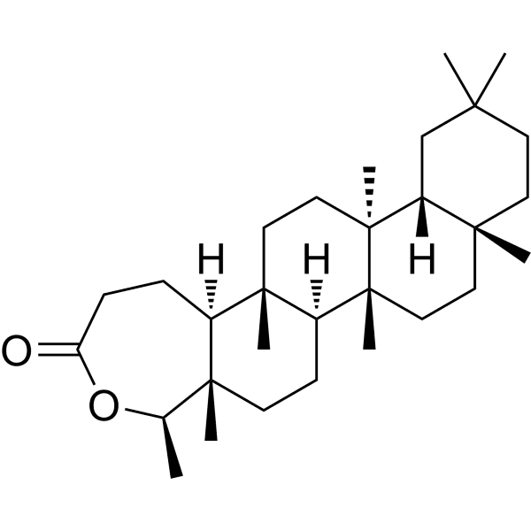 Friedelin-3,4-lactone Structure