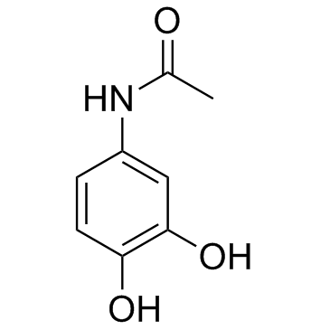 3-HYDROXYACETAMINOPHEN Structure