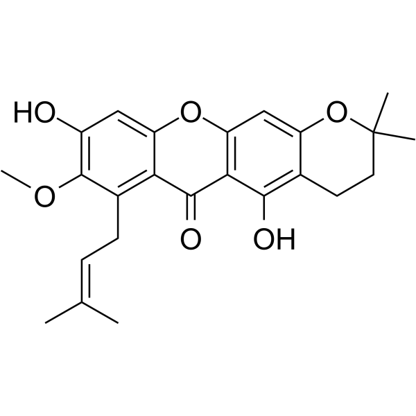 3-Isomangostin Structure