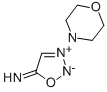 3-MORPHOLINOSYDNONIMINE Structure