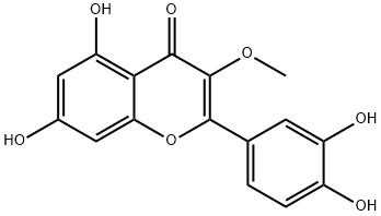 3-O-Methylquercetin Structure