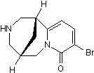 3-Bromocytisine Structure