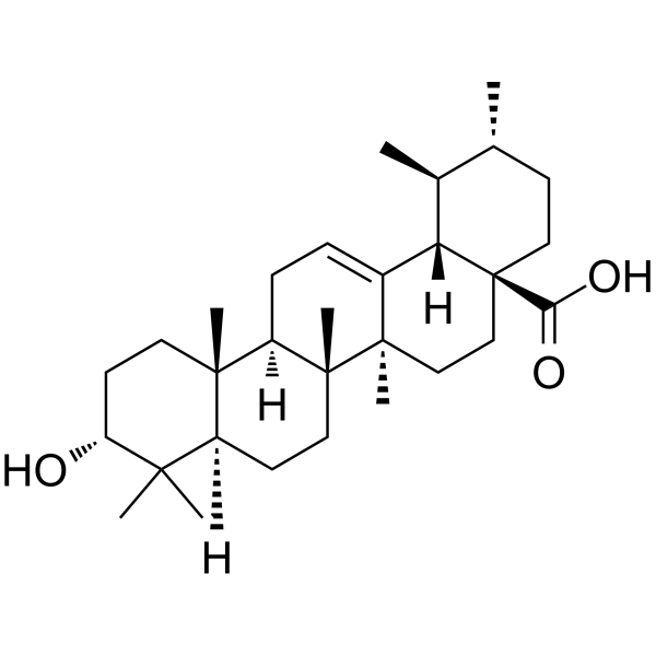 3-Epiursolic Acid Structure