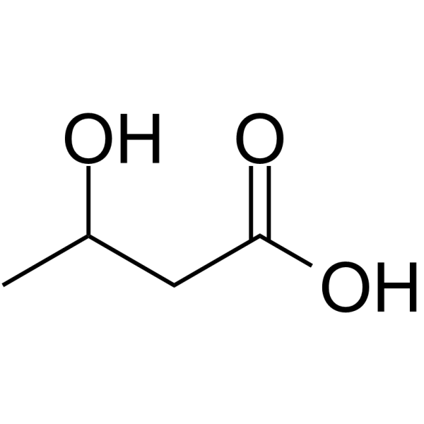 3-Hydroxybutyric acid Structure