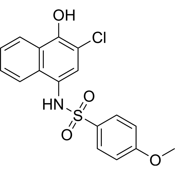 Sirt1/2-IN-3 Structure