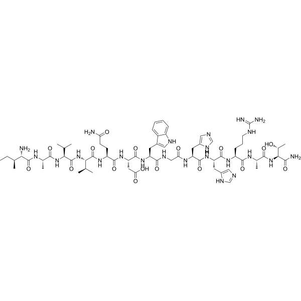 Compstatin control peptide Structure