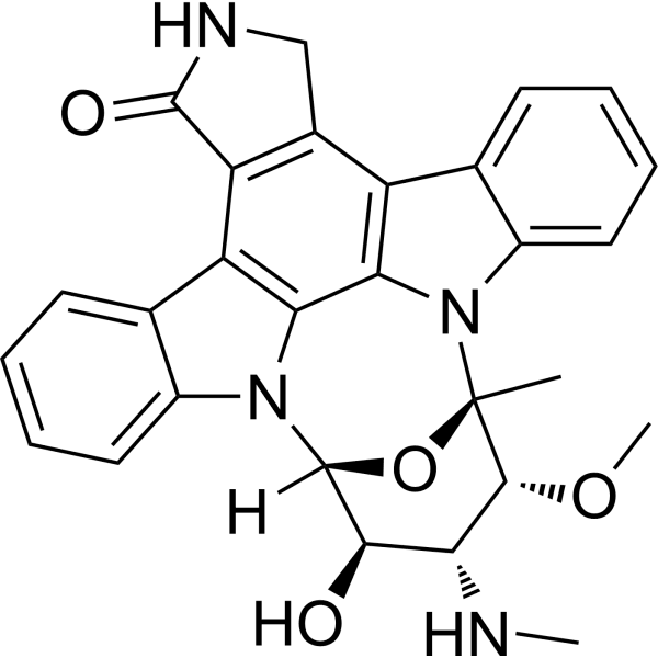 5'-Hydroxy-staurosporine  Structure