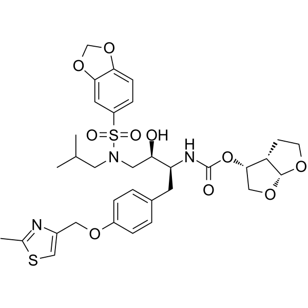 Brecanavir Structure