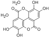 Ellagic Acid hydrate Structure