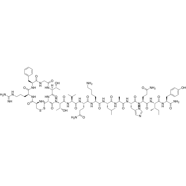 Adrenomedullin (16-31), human Structure