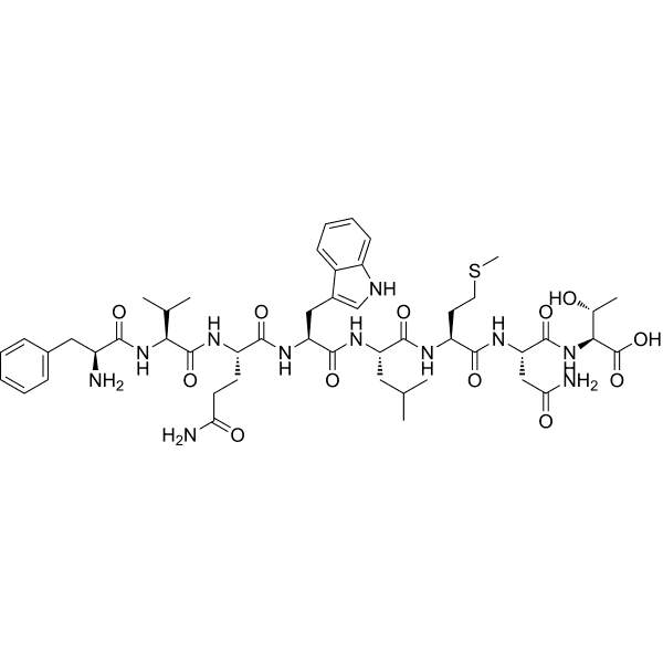 Glucagon (22-29) Structure