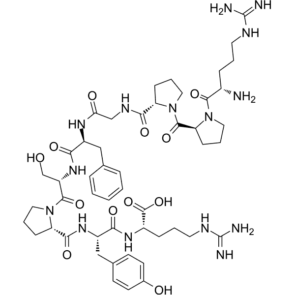 [Tyr8] Bradykinin Structure