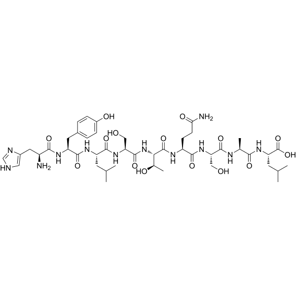 Enhanced Green Fluorescent Protein (EGFP) (200-208) Structure