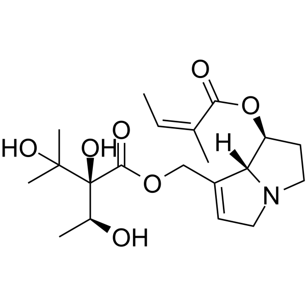 Heliosupine  Structure