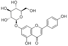 Tricin 7-O-β-D-glucopyranoside Structure